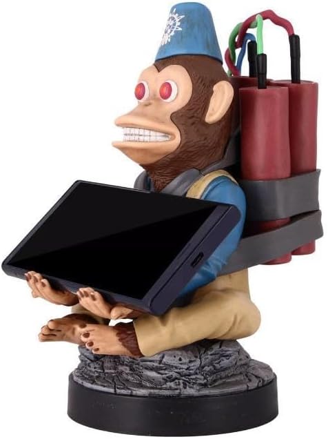 Exquisite Gaming: Call of Duty: Monkeybomb - Original Mobile Phone & Gaming Controller Holder, Device Stand, Cable Guys, Licensed Figure - Image 4