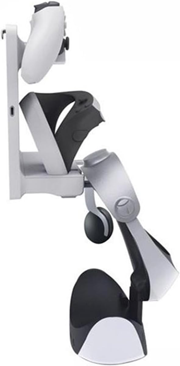 Controller Charging Station Wall Mount for VR 2 Controller Holder Wall Hanging Vertical Charging Stand Dock Controller Headphone Holder Storage Stand Hook - Image 5