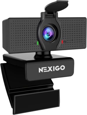 NexiGo N60 1080P Webcam with Microp...