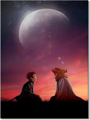 Anime Demon Slayor Poster For Kids ...