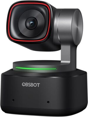 OBSBOT Tiny 2 Webcam 4K Voice Contr...