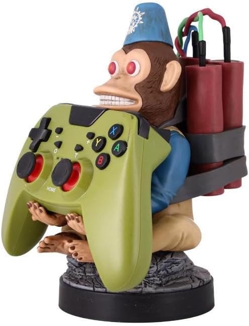 Exquisite Gaming: Call of Duty: Monkeybomb - Original Mobile Phone & Gaming Controller Holder, Device Stand, Cable Guys, Licensed Figure - Image 5