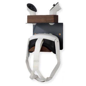 NIRVASH Walnut VR Headset Wall Moun...