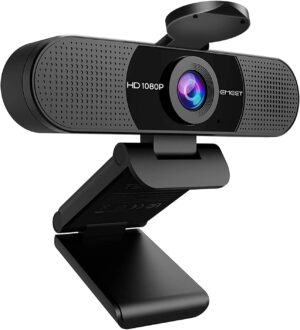EMEET 1080P Webcam with Microphone,...