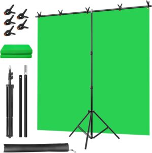 Green Screen Backdrop Kit, Portable...