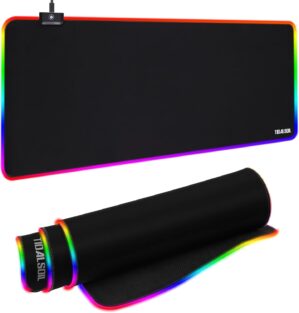 TIDALSOIL RGB Gaming Mouse Pad, 31....