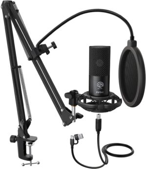 FIFINE Studio Condenser USB Microph...