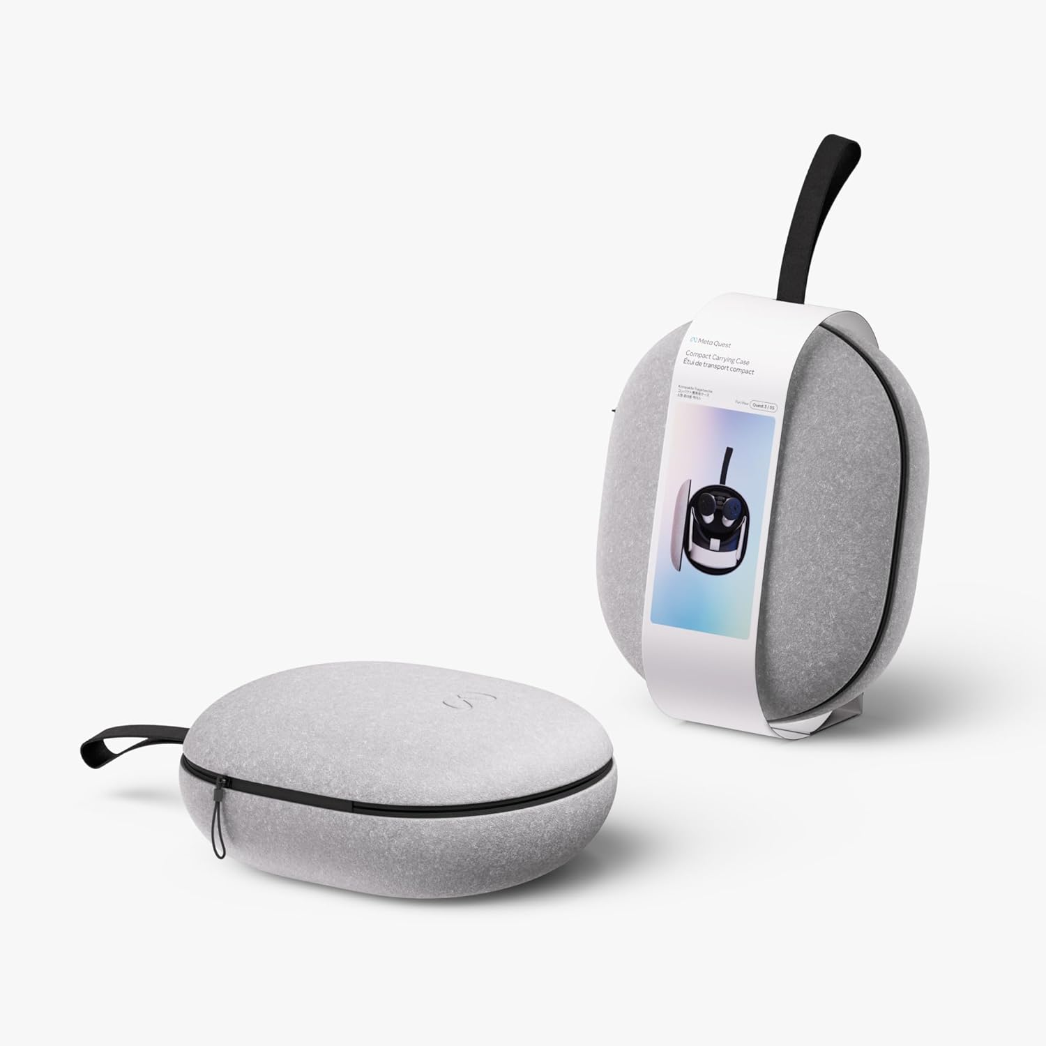 Meta Quest Compact Carrying Case — Works with Meta Quest 3/3S — Refreshed Compact Design — Fits Quest 3/3S, Touch Plus Controller, Active Straps, Charging Cable, and Adapter - Image 6