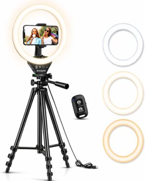 Sensyne Ring Light with Stand, 50&#...
