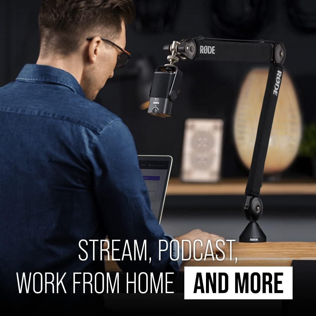 RØDE PSA1+ Professional Studio Arm with Spring Damping and Cable Management, Black - Image 9