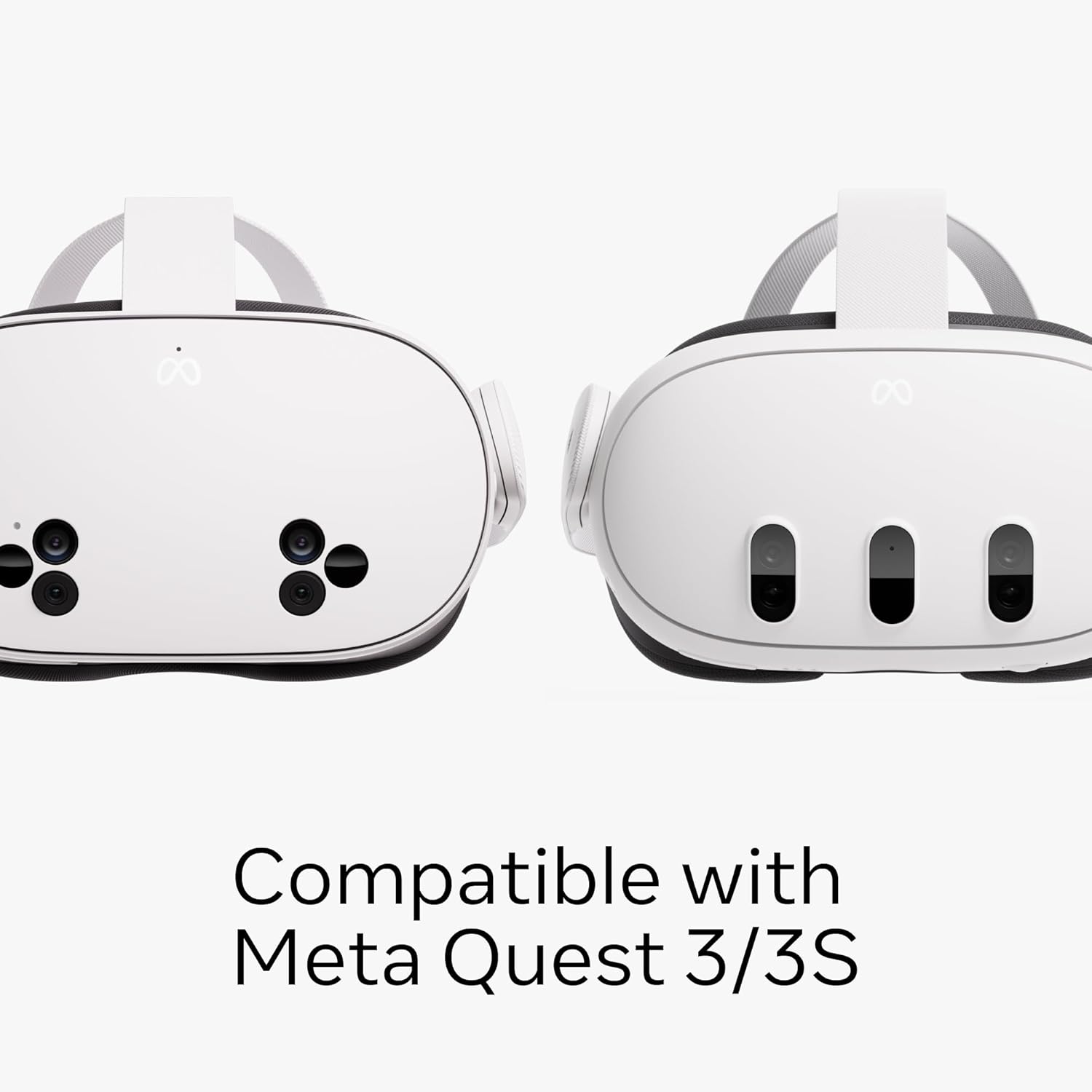 Meta Quest Compact Carrying Case — Works with Meta Quest 3/3S — Refreshed Compact Design — Fits Quest 3/3S, Touch Plus Controller, Active Straps, Charging Cable, and Adapter - Image 5