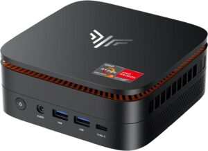 KAMRUI Hyper H1 Mini Gaming PC, AMD...