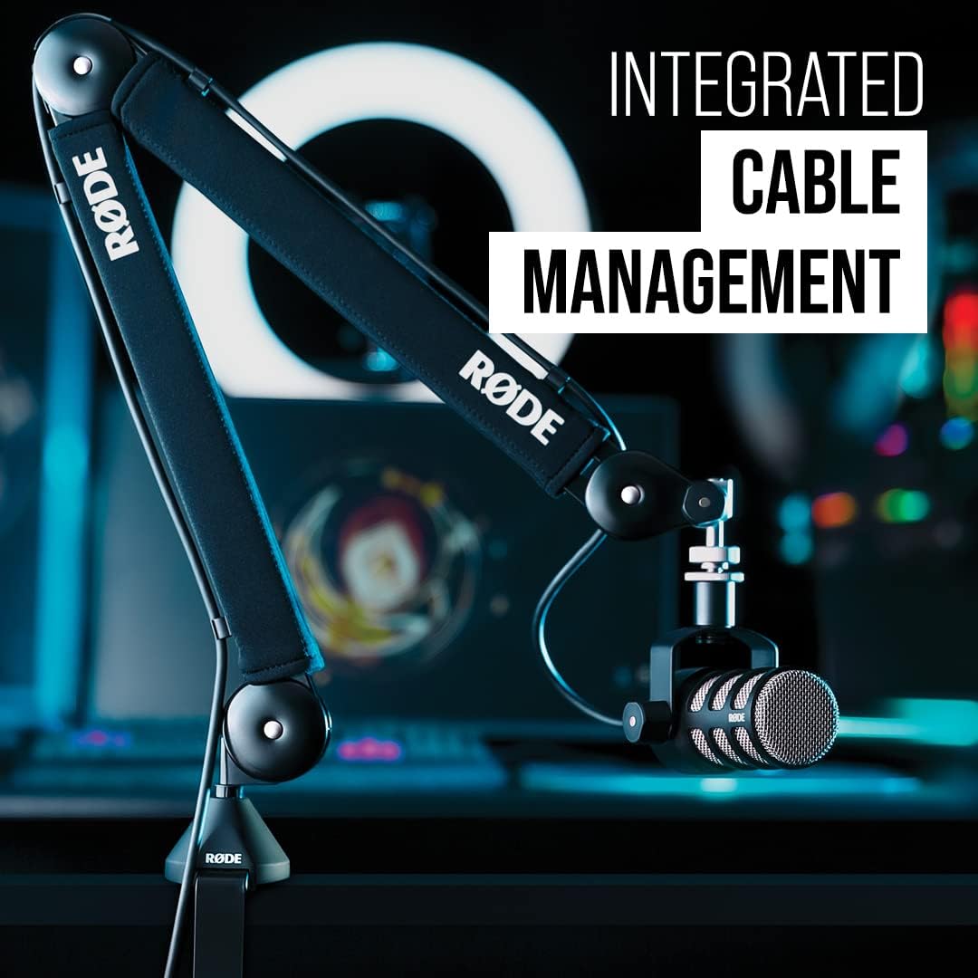 RØDE PSA1+ Professional Studio Arm with Spring Damping and Cable Management, Black - Image 6