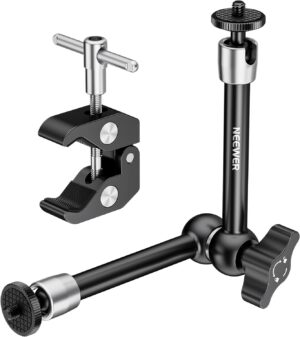 NEEWER 9.8″/25cm Adjustable M...