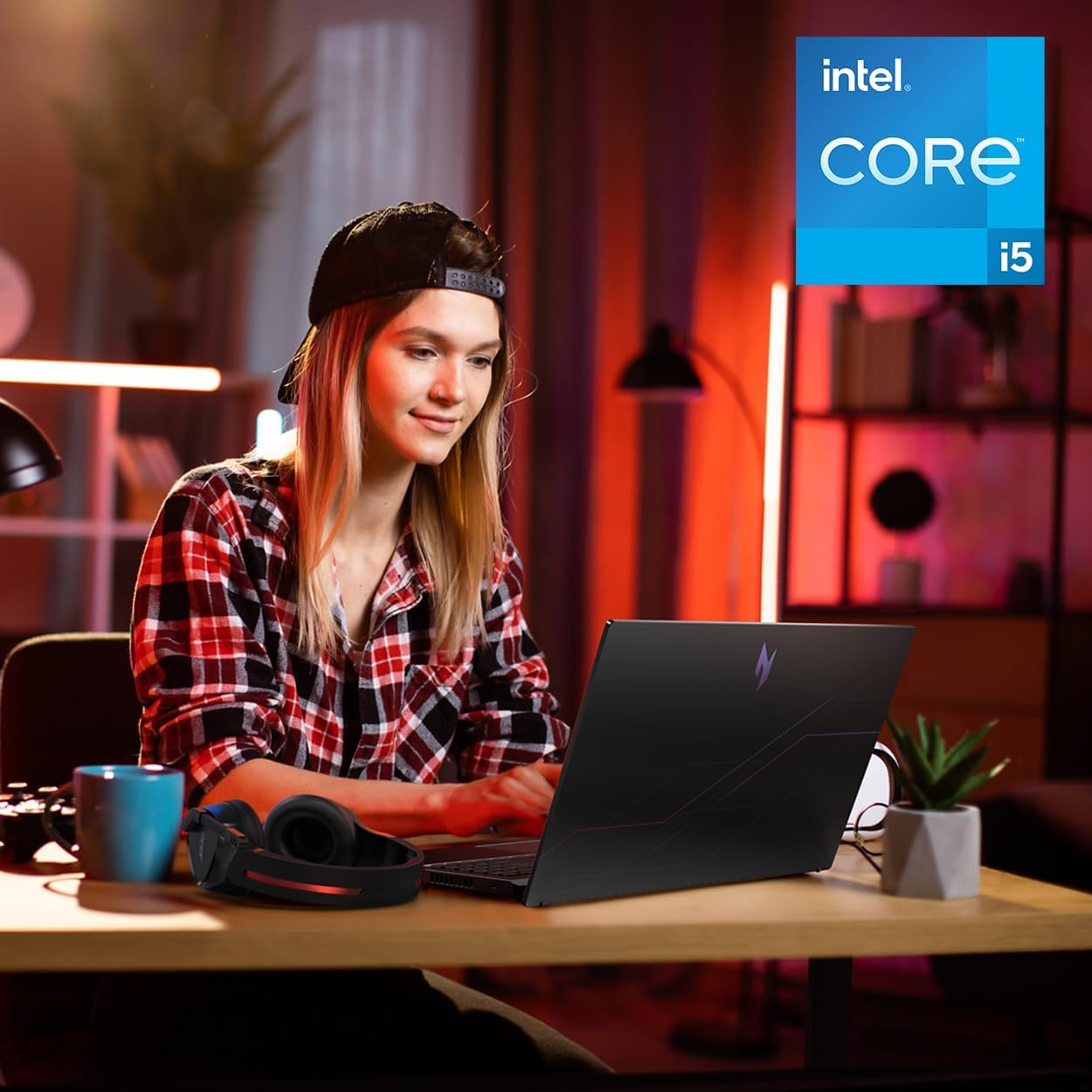 acer Nitro V Gaming Laptop | Intel Core i5-13420H Processor | NVIDIA GeForce RTX 4050 Laptop GPU | 15.6" FHD IPS 165Hz Display | 8GB DDR5 | 512GB Gen 4 SSD | Wi-Fi 6 | Backlit KB | ANV15-52-586Z - Image 2