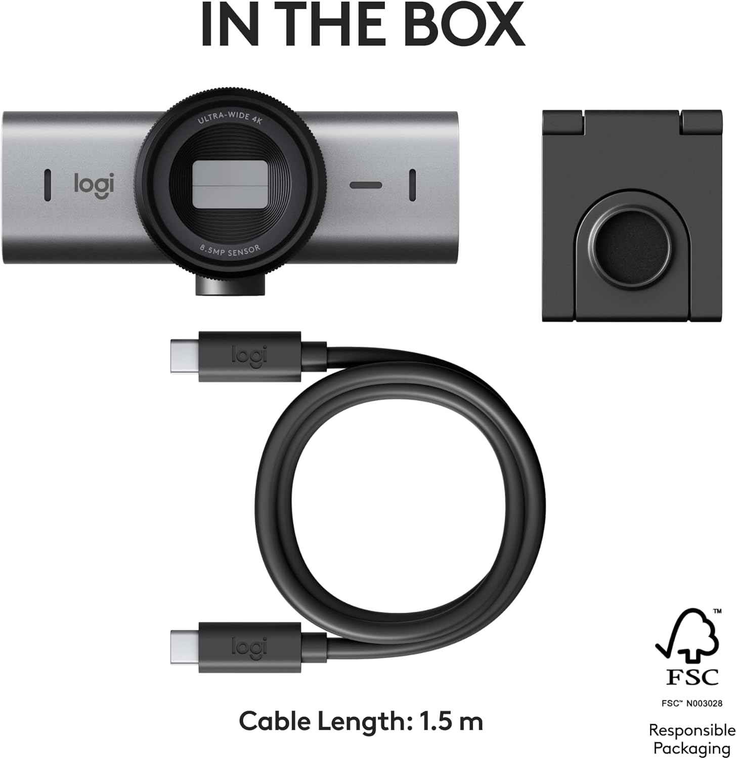 Logitech MX Brio Ultra HD 4K Webcam for Collaboration and Streaming, 1080p 60 FPS, Show Mode, Works with Microsoft Teams, Zoom, Google Meet, Nintendo Switch 2, Graphite - Image 11