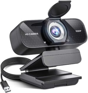 1080P HD Webcam with Noise-Cancelin...