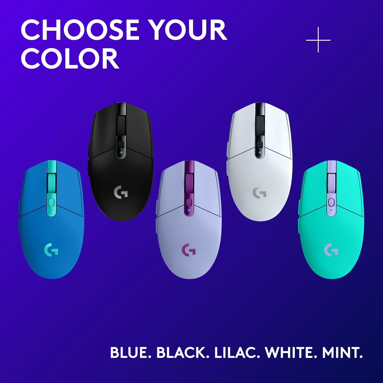 Logitech G305 Lightspeed Wireless Gaming Mouse, Hero Sensor, 12,000 DPI, Lightweight, 6 Programmable Buttons, 250h Battery, On-Board Memory, Compatible with PC, Mac - Black - Image 9