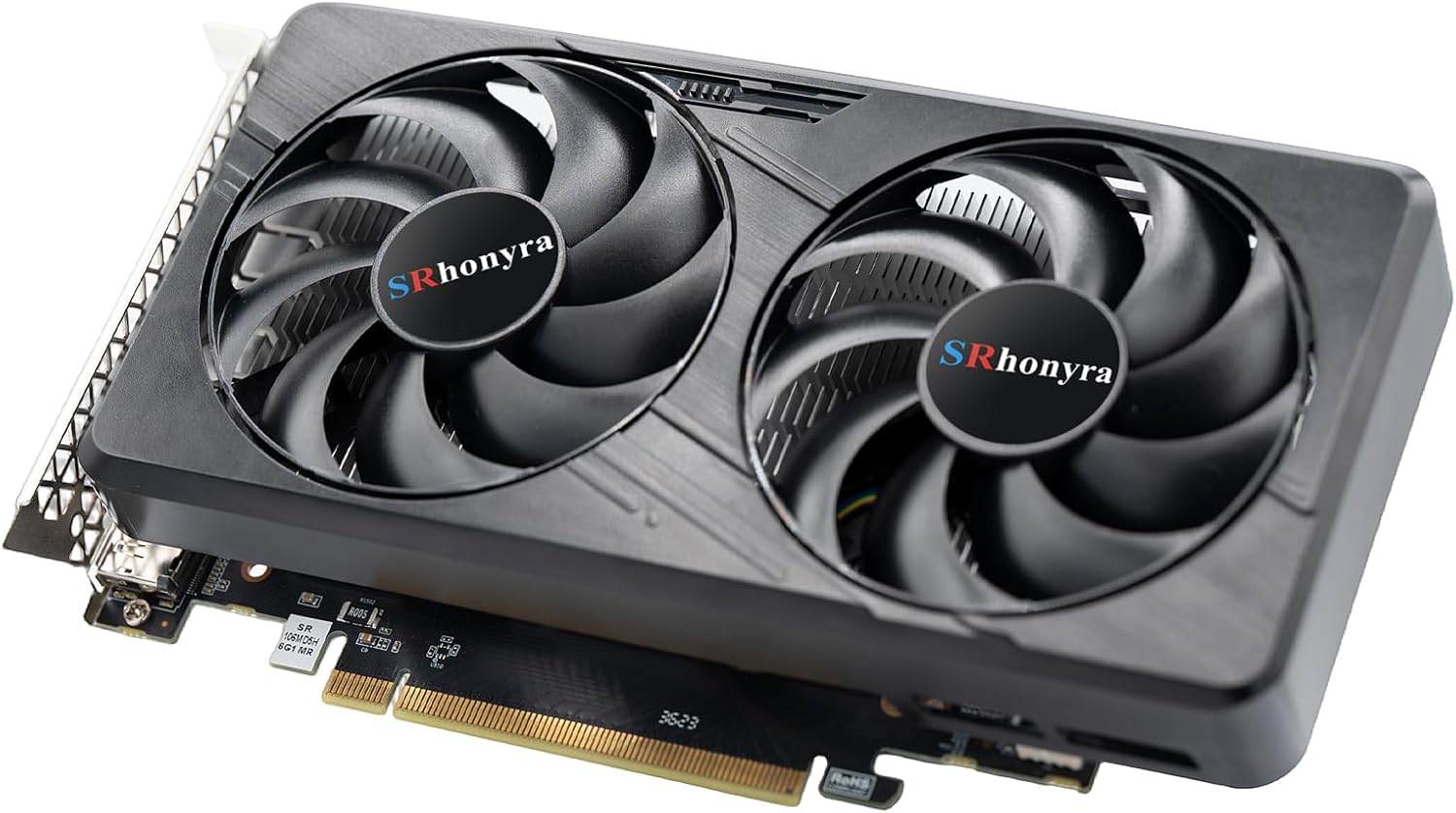 GTX 1060 3GB Graphics Card 192 Bits GDDR5 PCIe 3.0 x16 Slot 6-Pin PCIe Cable Connector for Gaming Desktop PC Dual Slot Width 2*DP, 1*HDMIDisplay Ports