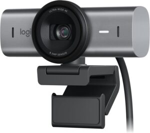 Logitech MX Brio Ultra HD 4K Webcam...