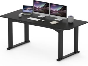 SANODESK 4-Leg Standing Desk, Elect...