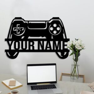 Custom Metal Gaming Sign,Custom Nam...