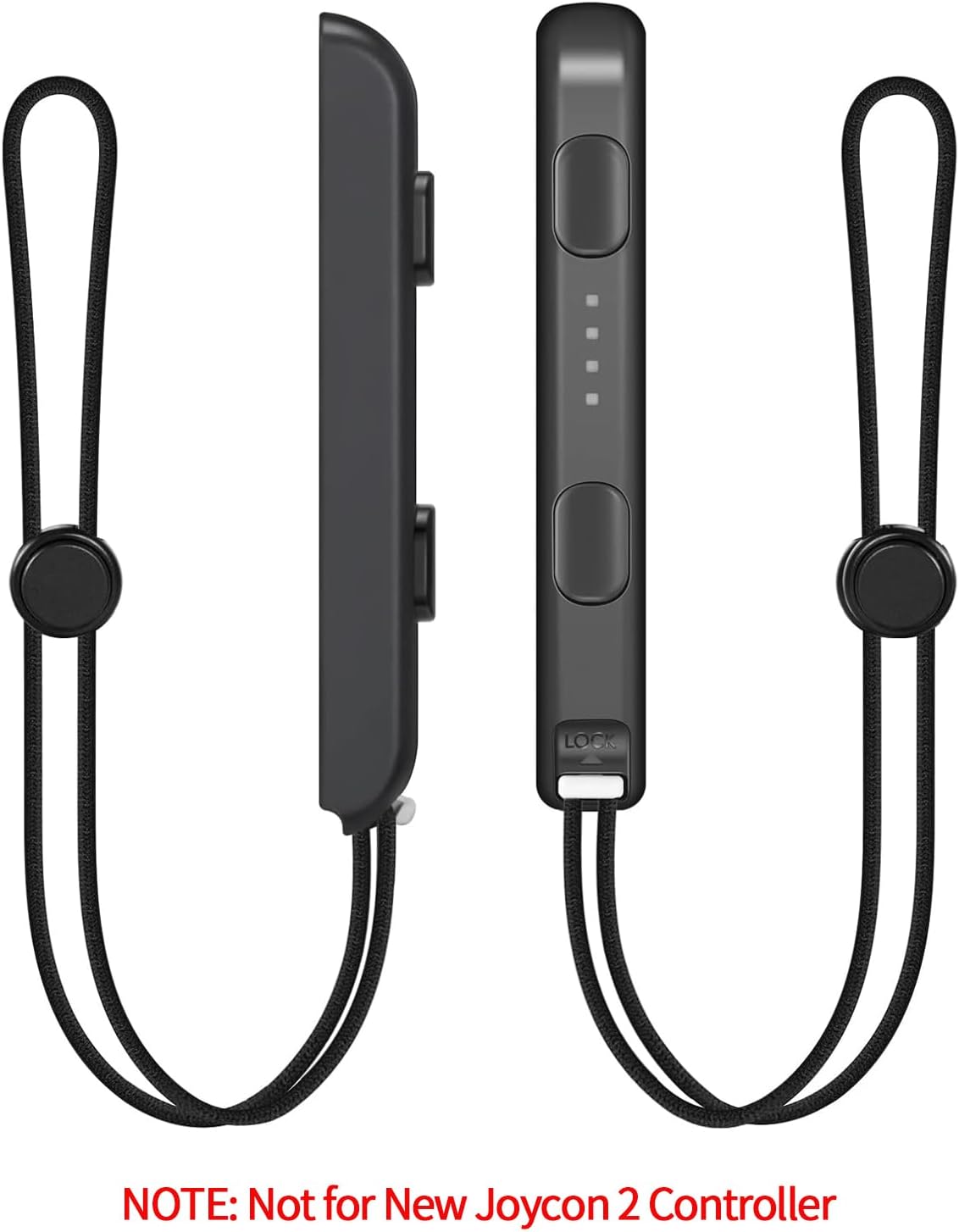 MOSAHOLL Wrist Strap for Switch Controller – 2 Pack Lanyard Replacement Parts Accessories for Joycon Controller - Image 2