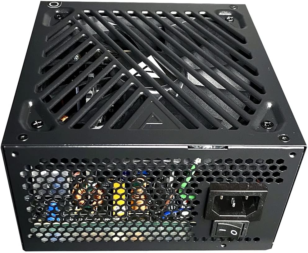 Apevia ATX-GX650W Galaxy 650W 80+ Gold Certified Active PFC ATX Semi-Modular Quiet Gaming Power Supply - Image 6
