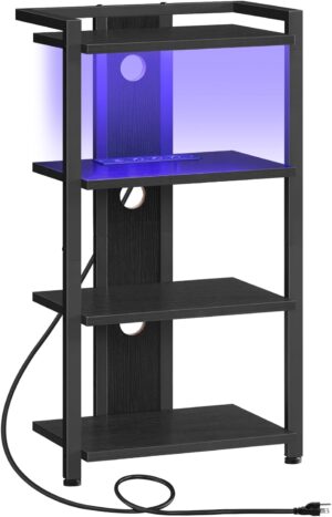 HOOBRO Game Console Shelf, 4-Tier V...