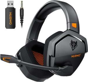 NUBWO Wireless Gaming Headset with ...