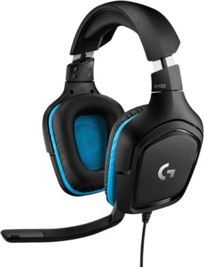Logitech G432 Wired Gaming Headset,...