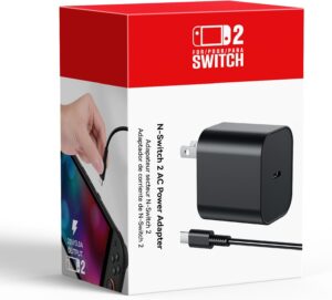 Switch 2 Charger – 60w AC Pow...