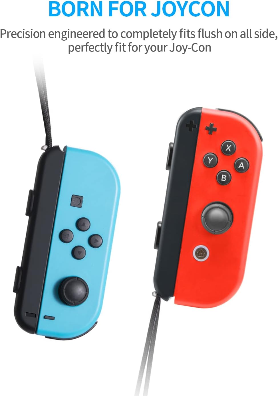 MOSAHOLL Wrist Strap for Switch Controller – 2 Pack Lanyard Replacement Parts Accessories for Joycon Controller - Image 4