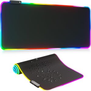 RGB Mousepad Led Mouse Pad, Large M...