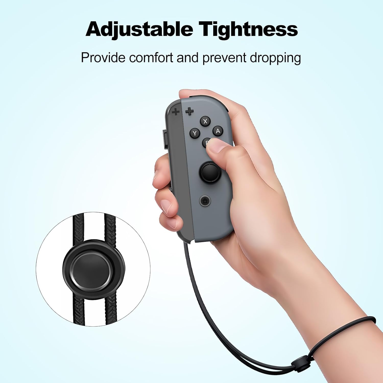 Pogriko 2 Pack Wrist Strap for Nintendo Switch Controller Joycon, Replacement Strap Parts Accessories for Joy Con Joy-Con Controller - Image 6