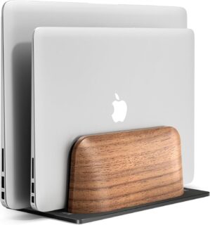UPERGO Vertical Laptop Stand, Dual ...