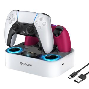NEWDERY for PS5 Controller Charger ...