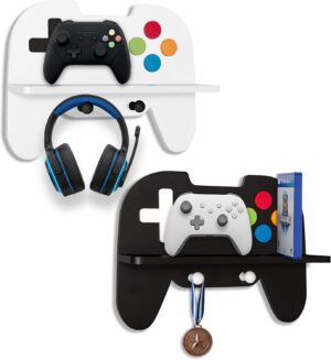 Gaming Room Decor Floating Shelves ...