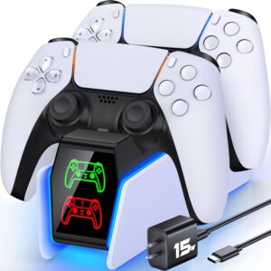 PS5 Controller Charger Station for ...