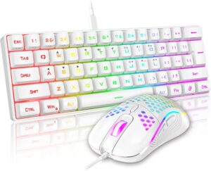 RedThunder 60% Mini Gaming Keyboard...