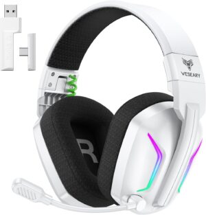 WESEARY Wireless Gaming Headset for...