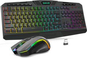 Redragon S101M-KS Gaming Keyboard a...