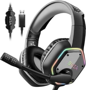 EKSA E1000 USB Gaming Headset for P...