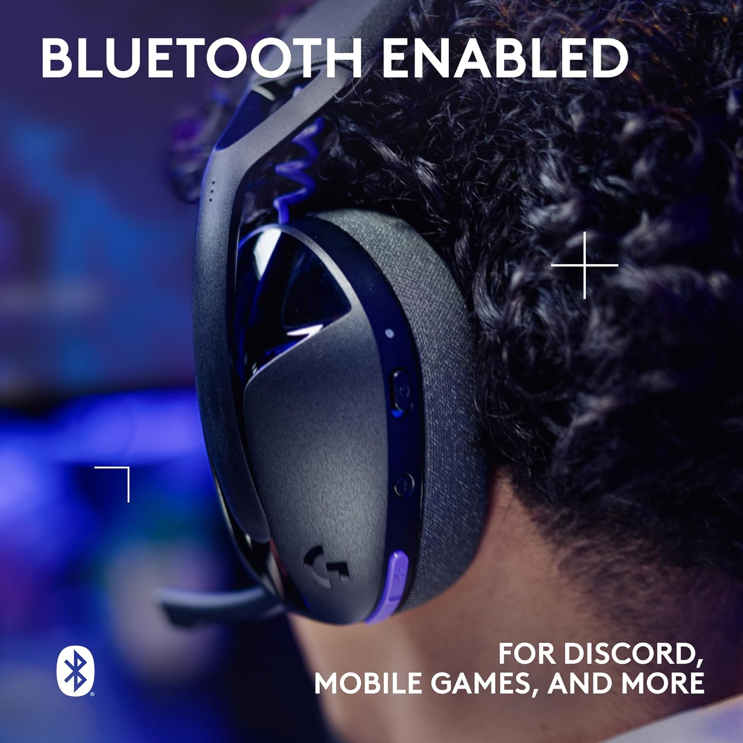 Logitech G321 Lightspeed Wireless Bluetooth Gaming Headset, Dynamic Comfort and fit, 16 kHz Boom mic, 20+ hrs Battery, PC, PS4, PS5, Nintendo Switch, Mobile - Black - Image 5