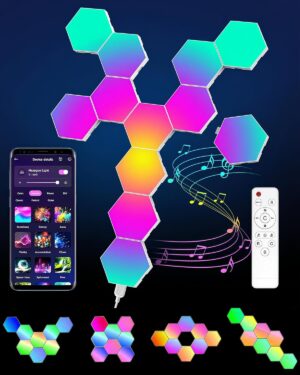 Kangtaixin Hexagon LED Lights 12 Pa...