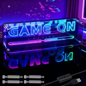 Gaming Neon Sign Game On Neon Light...