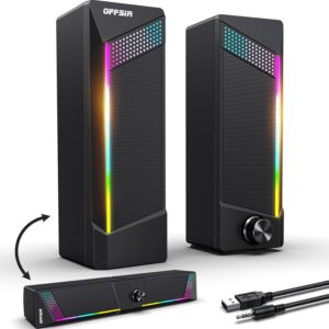 Computer Speakers, 2 in 1 PC Speake...