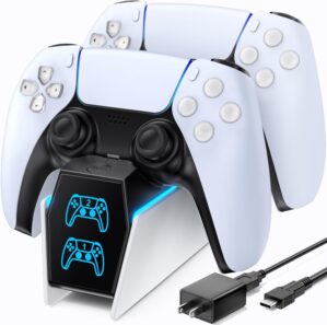 OIVO PS5 Controller Charger with Fa...