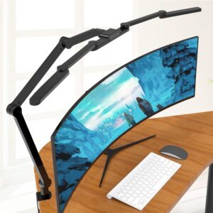 EPABINA LED Desk Lamp with Clamp, 4...