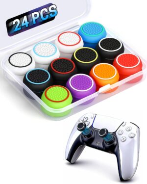 24 PCS Premium Silicone Thumb Grips...